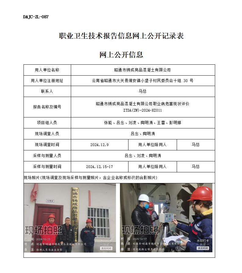 XZ011--鑄成-職業(yè)病危害現(xiàn)狀評價網上公開信息_01.jpg